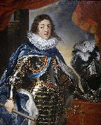 Peter Paul Rubens Portrait of Louis XIII of France Spain oil painting artist